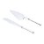 CJ. 2 TALHERES P/ BOLO PRATEADO CLARK 27,5CM - Imagem 2