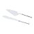 CJ. 2 TALHERES P/ BOLO PRATEADO CLARK 27,5CM - Imagem 3
