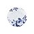 CJ 6 PC PRATOS DE PORCELANA P/SOBREMESA LIMOGES EDEN BLEU 21cm - Imagem 1