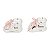 JG. 2 CAIXINHAS P/ DENTINHO E CABELO PINK ABC DE ZINCO - Imagem 3