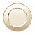 SOUSPLAT DE ZAMAC DOURADO BALLS 32cm - Imagem 1