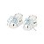 JG. 2 CAIXINHAS P/ DENTINHO E CABELO BLUE ABC DE ZINCO - Imagem 1