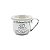 CANECA CHRISTENING PRATEADA ABC DE ZINCO - Imagem 1