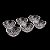 CJ 6 BOWLS DE CRISTAL ALBERTA 13x6cm - Imagem 3