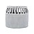 VASO DECORATIVO CERÂMICA PRATEADO/CINZA 13x12cm - Imagem 3