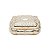 PORTA JÓIA RETANGULAR DE ZAMAC DOURADO 13CM - Imagem 1