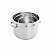 CHAMPANHEIRA DE AÇO INOX C/SUPORTE 30X24CM - Imagem 2