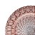 SOUSPLAT DE VIDRO BODRUM ROSÉ 33cm - Imagem 4