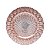 SOUSPLAT DE VIDRO BODRUM ROSÉ 33cm - Imagem 2