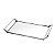 BANDEJA DE AÇO INOX C/ESPELHO MIRROR 40X20,5CM - Imagem 2