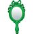 ESPELHO RESINA COMBERS LACO MEDIO VERDE 24.5 X 2 X 45 CM - Imagem 1