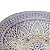 CENTRO DE MESA DE VIDRO CAPADÓCIA AZUL 33x9cm - Imagem 3