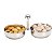 PETISQUEIRA DUPLA DE AÇO INOX ELEGANCE 23X10X12CM - Imagem 2