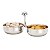 PETISQUEIRA DUPLA DE AÇO INOX ELEGANCE 23X10X12CM - Imagem 4