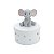 CAIXA REDONDA POLIRESINA ELEFANTE 8x8x10cm - Imagem 3