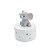CAIXA REDONDA POLIRESINA ELEFANTE 8x8x10cm - Imagem 4