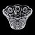 CJ 6 BOWLS DE CRISTAL STARRY 12,5X7CM - Imagem 4
