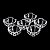 CJ 6 BOWLS DE CRISTAL STAGE 12X6,5CM - Imagem 3