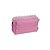 NECESSAIRE POLIESTER POIS PINK C/ RENDA PEQ 9,5 X 4 X 5 CM - Imagem 1