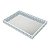 BANDEJA DE MADEIRA LAQUEADA AZUL C/ESPELHO 47X34X4,5cm - Imagem 3