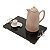 BANDEJA DE MADEIRA LAQUEADA PRETA C/ALÇA FOLHADA ROSE 45X30X2cm - Imagem 4
