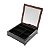 CAIXA DE MADEIRA LAQUEADA PRETO 25,5X25,5X7,5CM - Imagem 3