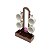 SUPORTE DE MADEIRA PARA XICARA CAPSULAS DOLCE GUSTO 18X7X31CM - Imagem 3