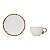 JG 6 XÍCARAS P/CHÁ C/PIRES DE PORCELANA EGG 200ML - Imagem 3