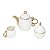 JG 3PC P/CAFÉ DE PORCELANA EGG - Imagem 1