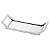 BANDEJA MIRROR AÇO INOX C/ ESPELHO 27,5X10,5CM - Imagem 3