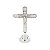 CRUZ DE LATÃO C/ BASE SEAP 31CM - Imagem 1