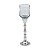 CASTIÇAL DE ALUMINIO C/ ABAJOUR 22 CM - Imagem 1