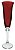 JG 6 TCS CRISTAL ECOL CHAMP 190ML ALEXANDRA VERMELHO - Imagem 1