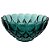 CENTRO DE MESA ANGELICA EM CRISTAL ECOLOGICO D21,5XA11CM COR  VERDE ESMERALDA - Imagem 1