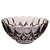 CENTRO DE MESA ANGELICA EM CRISTAL ECOLOGICO D21,5XA11CM COR FUME - Imagem 1