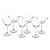 JOGO DE 6 TACAS PARA MARTINI GASTRO EM CRISTAL ECOLOGICO 280ML A18CM TRANSPARENTE - Imagem 1
