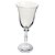 JOGO DE 6 TACAS PARA VINHO TINTO ANGELA EM CRISTAL ECOLOGICO 250ML A21CM TRANSPARENTE - Imagem 1
