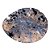 CENTRO DE MESA DEEP SEA EM VIDRO L32XP24XA3CM COR AZUL - Imagem 1