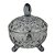 POTICHE DECORATIVO ANGELICA EM CRISTAL ECOLOGICO D10XA12CM COR AZUL  ESCURO - Imagem 1