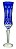 TACA PARA CHAMPANHE LAPIDADA EM CRISTAL ECOLOGICO 180ML COBALT - Imagem 1