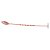 COLHER BAILARINA COM DISCO MACERADOR EM ACO INOX A28CM COR COBRE - Imagem 1