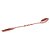 COLHER BAILARINA COM GARFO TRIDENTE EM ACO INOX A23CM COR COBRE - Imagem 1