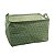 CESTO ORGANIZADOR POLIÉSTER RETANGULAR CHEVRON 38x26x24cm - Imagem 1