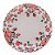 PRATO P/SOBREMESA DE PORCELANA PINK GARDEN COUPE 18cm - Imagem 4