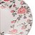 PRATO P/SOBREMESA DE PORCELANA PINK GARDEN RASO 19,5cm - Imagem 7