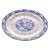 PRATO P/SOBREMESA DE PORCELANA BLUE GARDEN RASO 19,5cm - Imagem 4