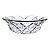 CENTRO DE MESA DECORATIVO CRISTAL DE CHUMBO DELI 42x13,5cm - Imagem 1