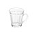 CANECA DE VIDRO BOROSSILICATO FACES 85ml - Imagem 1