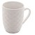 CANECA DE PORCELANA NEW BONE DIAMOND BRANCA 340ml - Imagem 1