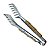 PEGADOR P/MASSAS DE AÇO INOX E PLÁSTICO BAMBU NATURAL 25cm - Imagem 1